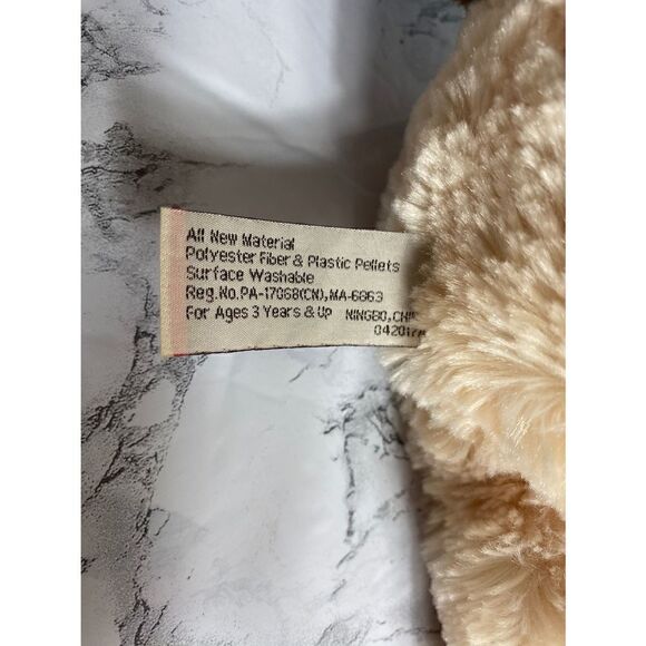 Hugfun Tan Floppy Ear Woth Hat Puppy Plush - Picture 5 of 5